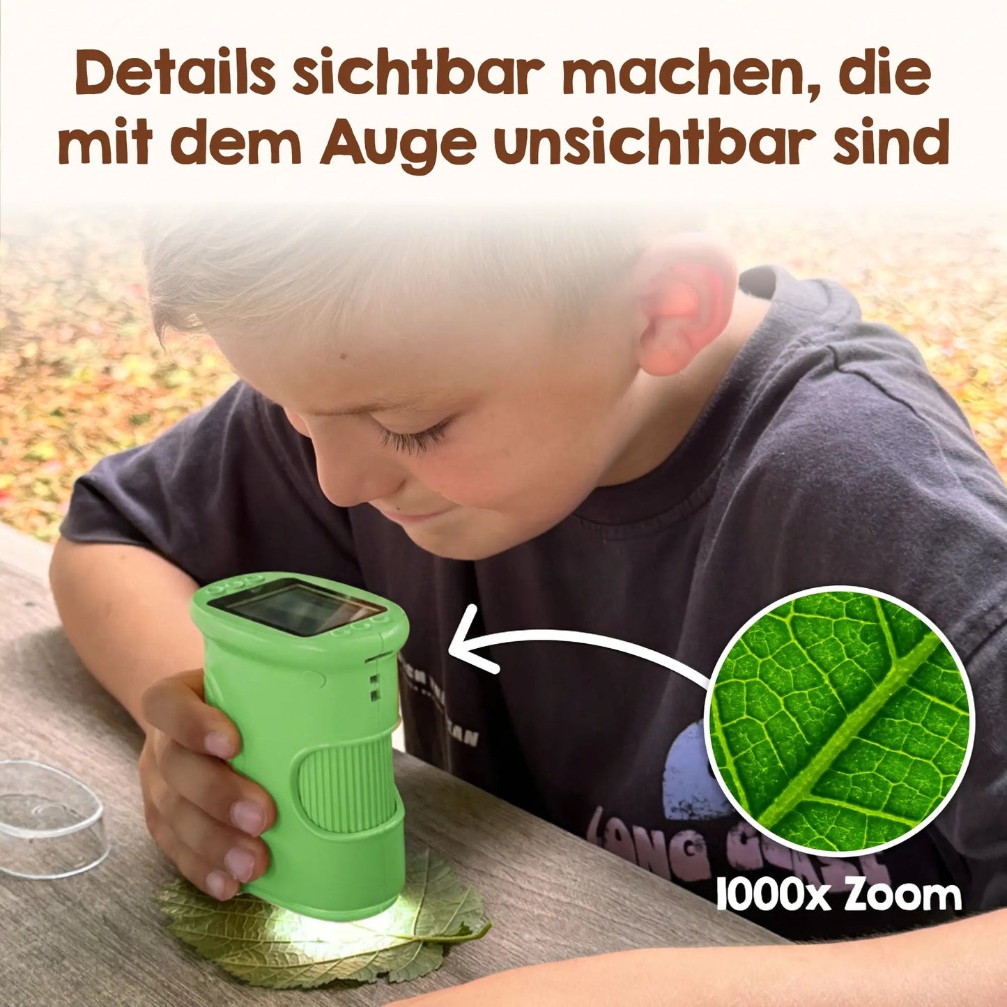 Abenteuer-Mikroskop (Geschenk-Starterset)