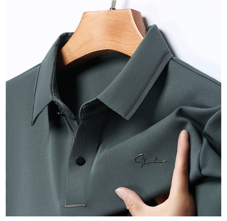 Men’s Premium Silky Smooth Short Sleeve Polo Shirt