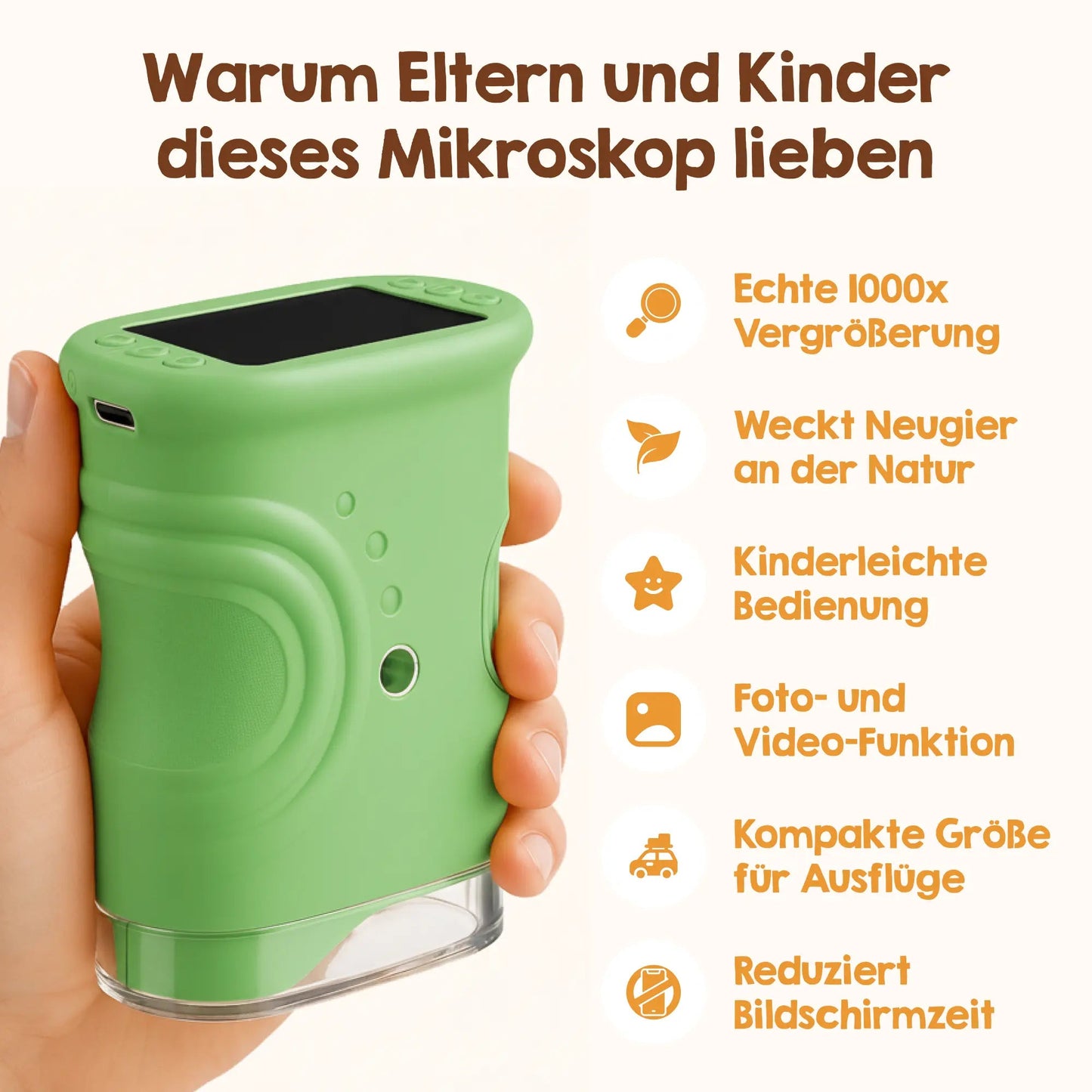 Abenteuer-Mikroskop (Geschenk-Starterset)