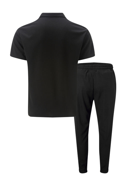 Men's Short-Polo Shirt and Pants Set