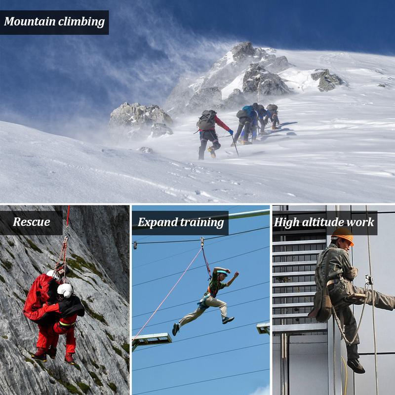 Safety Climbing Rappelling Escape Rope Static Rock