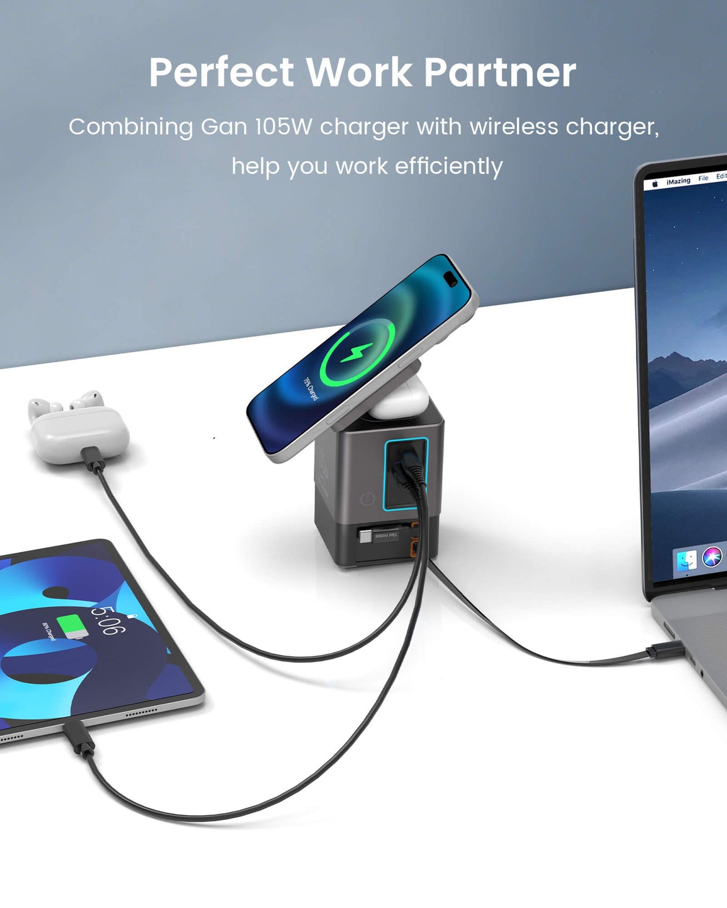 Nexus 105W GaN Charging Station