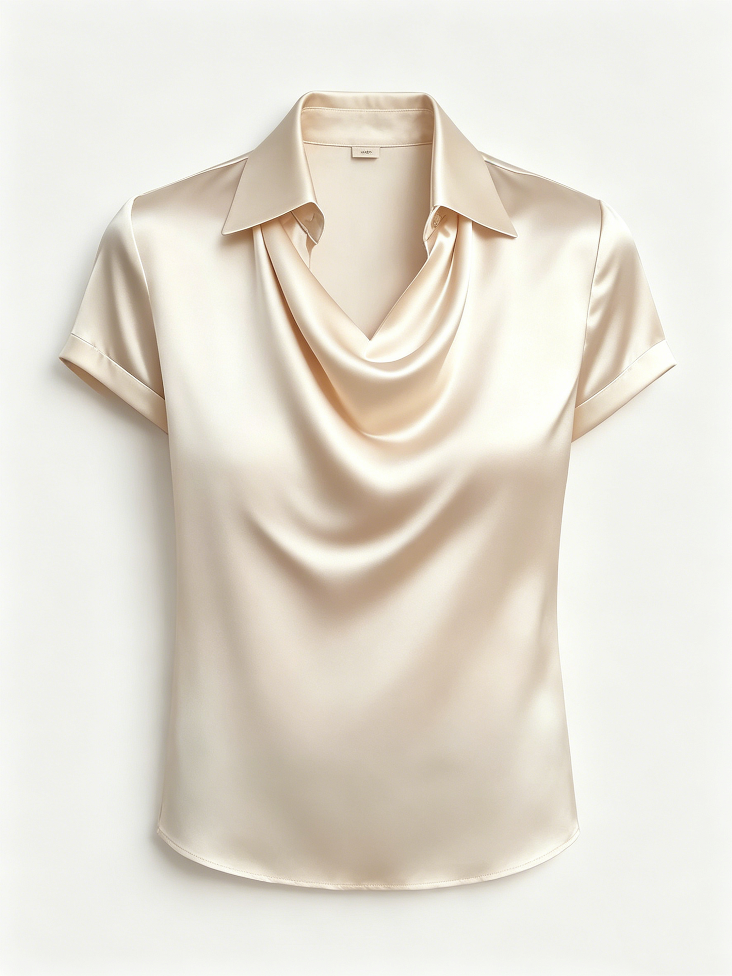 Women's Comfortable and Breathable Satin Long-Sleeve Shirt
