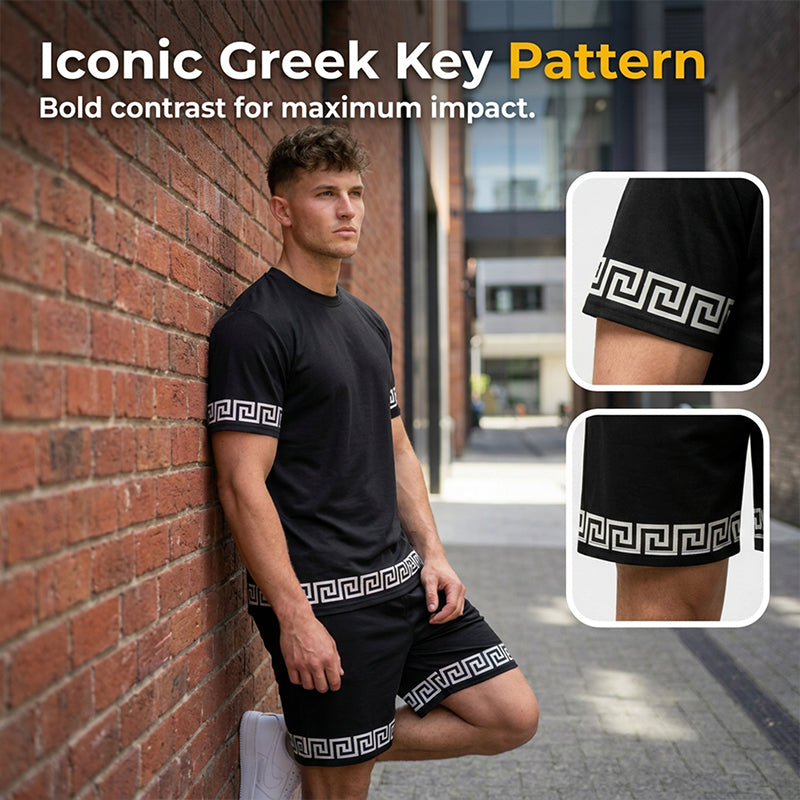 Breathable Crew Neck Short Sleeve & Shorts Set