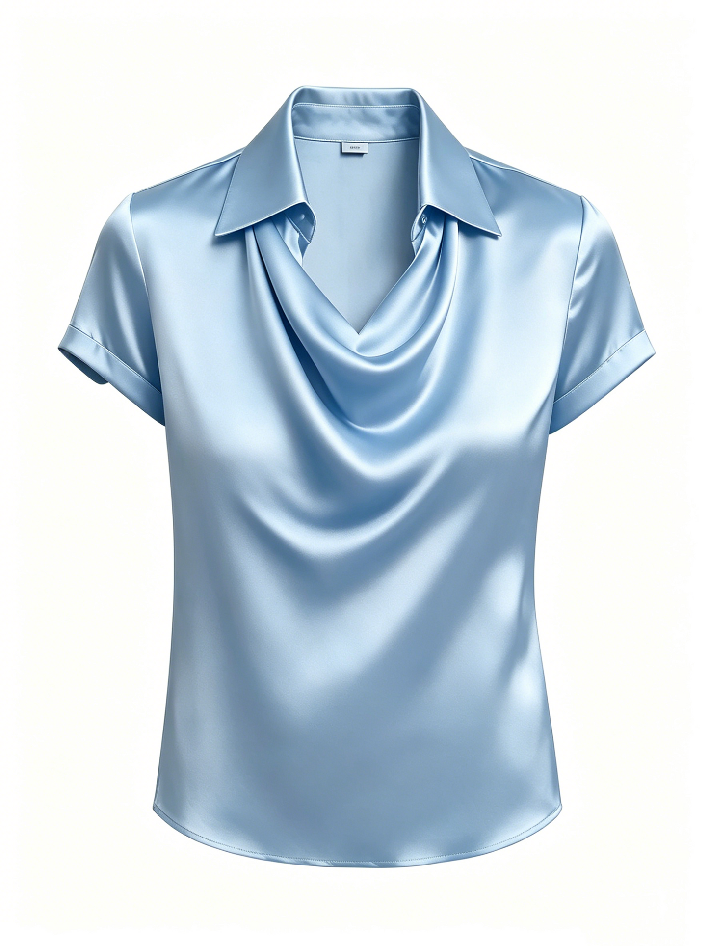 Women's Comfortable and Breathable Satin Long-Sleeve Shirt