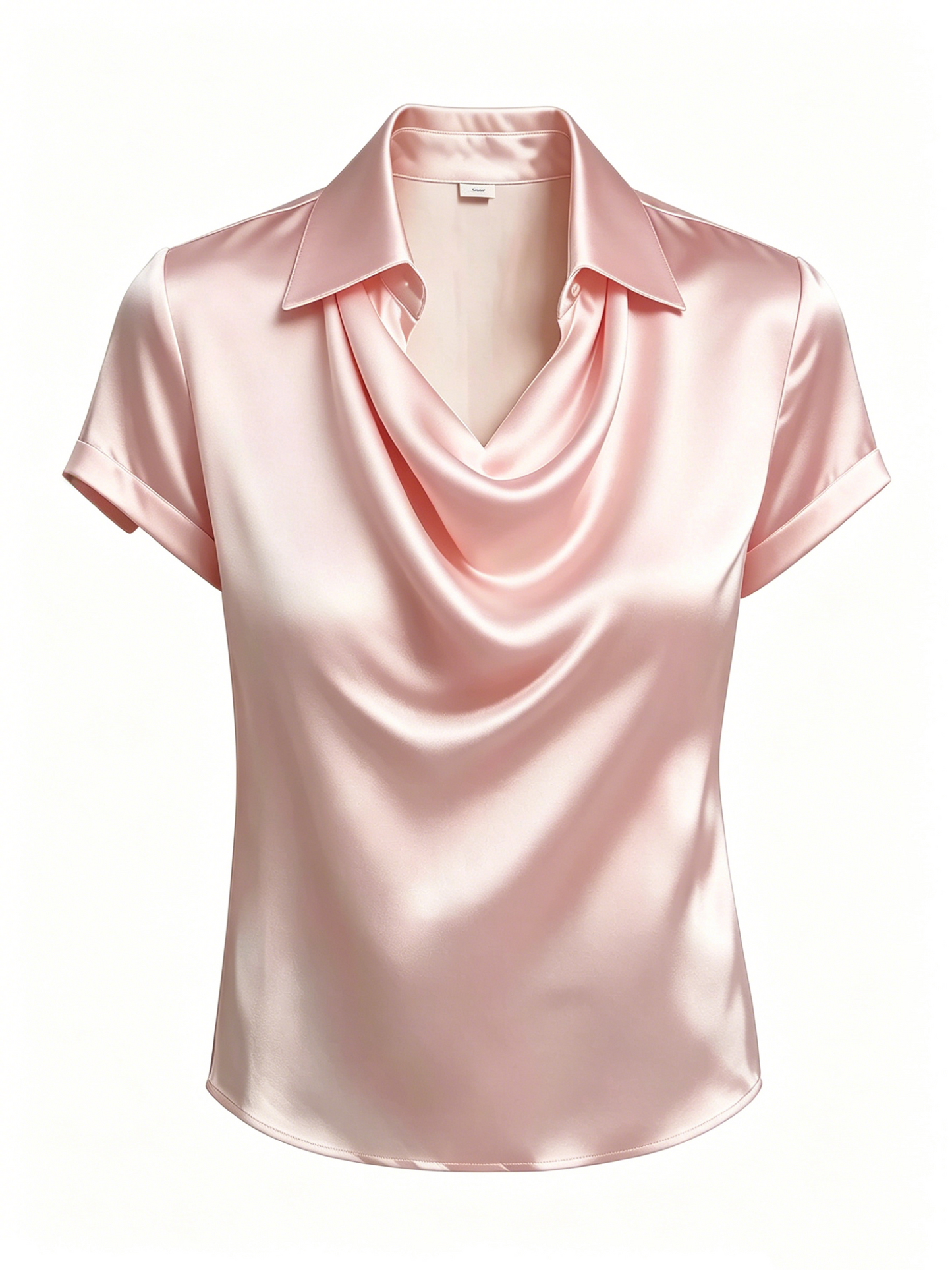 Women's Comfortable and Breathable Satin Long-Sleeve Shirt