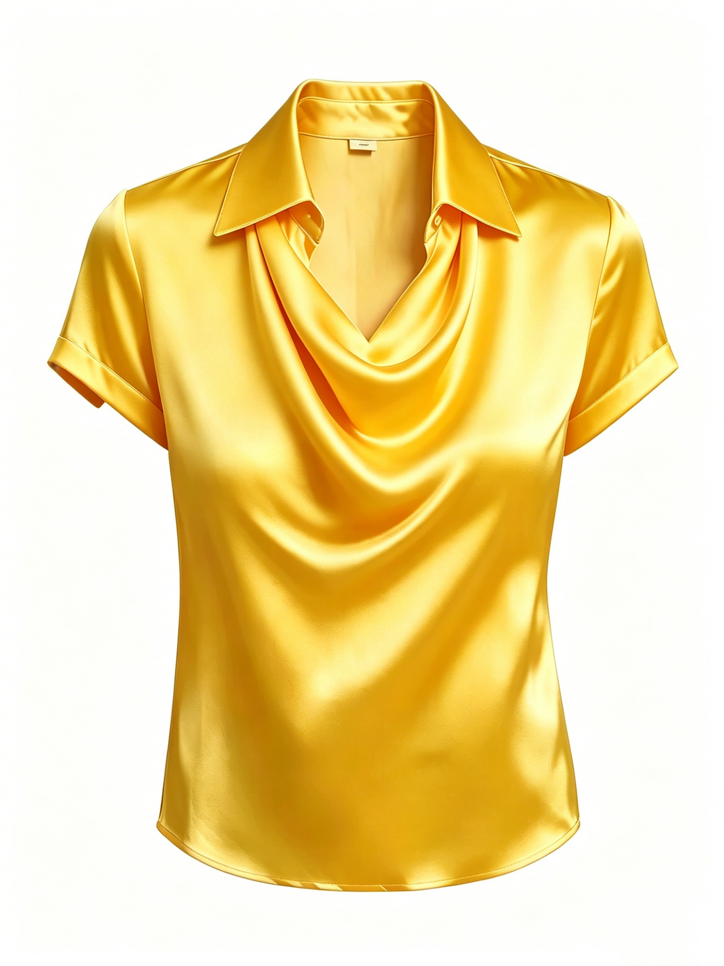Women's Comfortable and Breathable Satin Long-Sleeve Shirt