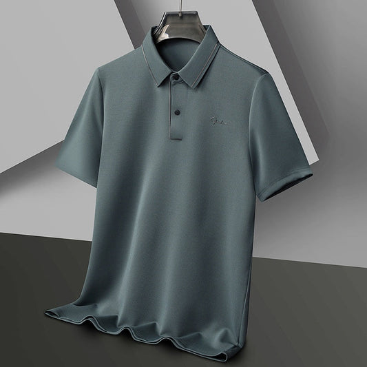 Men’s Premium Silky Smooth Short Sleeve Polo Shirt