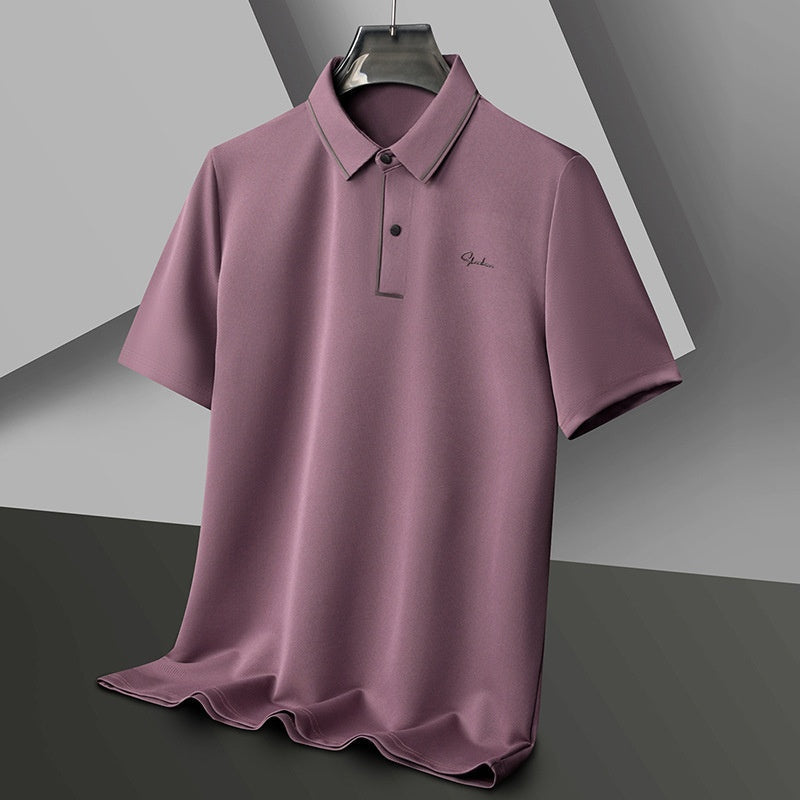 Men’s Premium Silky Smooth Short Sleeve Polo Shirt
