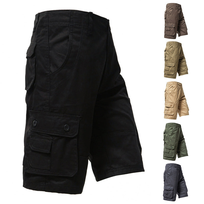 Men's Outdoor Cargo Shorts – Multi-Pocket & Breathable