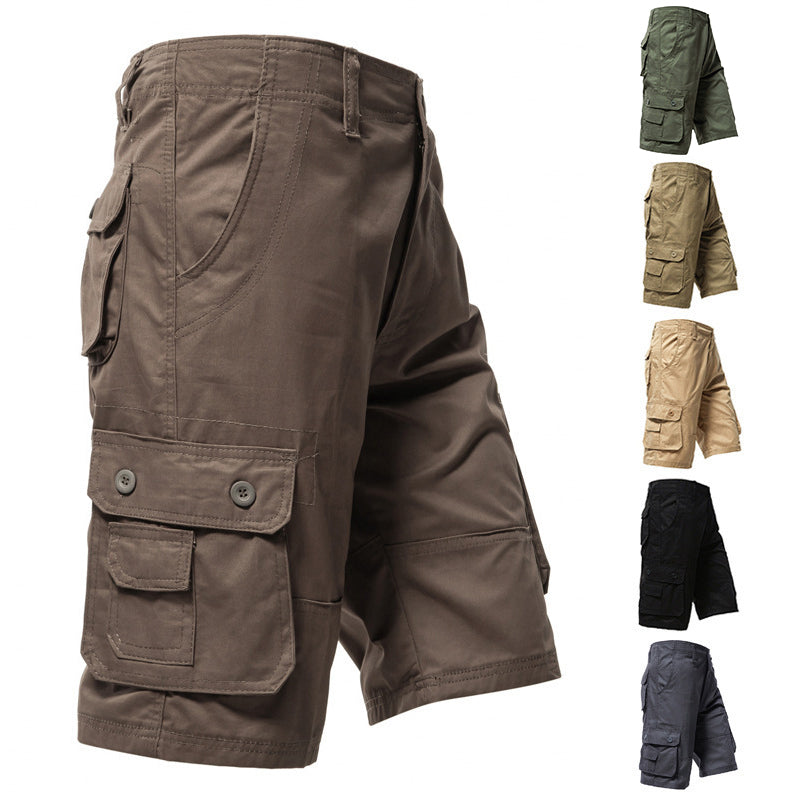 Men's Outdoor Cargo Shorts – Multi-Pocket & Breathable