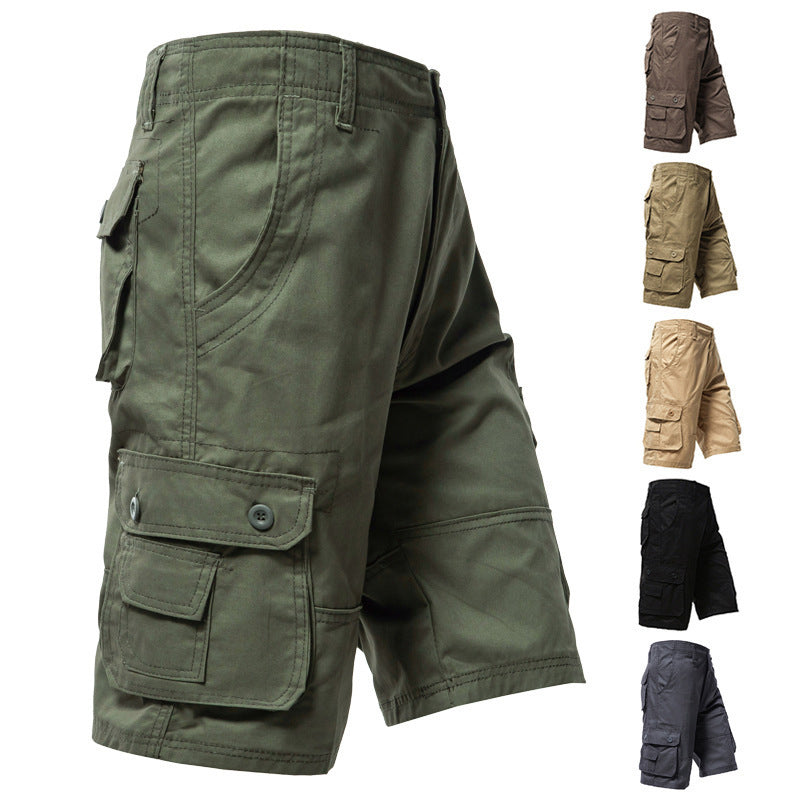 Men's Outdoor Cargo Shorts – Multi-Pocket & Breathable