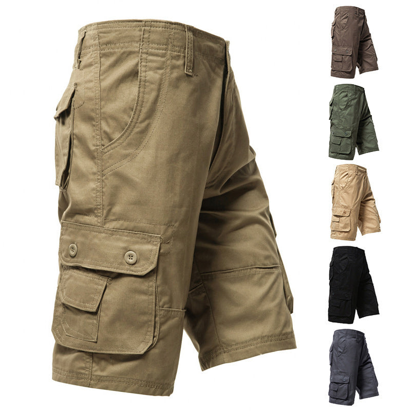 Men's Outdoor Cargo Shorts – Multi-Pocket & Breathable