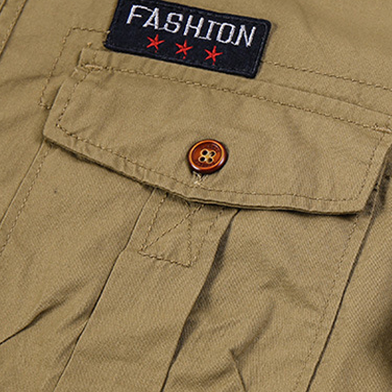Men's Classic Fit Short Sleeve Casual Shirt